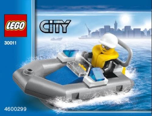 LEGO sættet Police Dinghy
