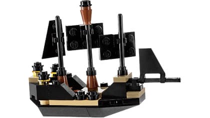 LEGO sættet Mini Black Pearl