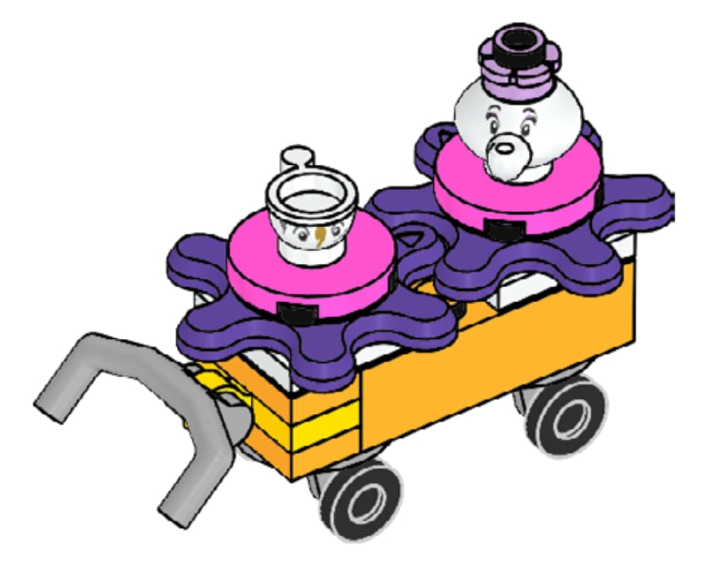 LEGO sættet Mrs Potts and Chip