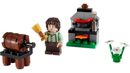LEGO sættet Frodo with Cooking Corner