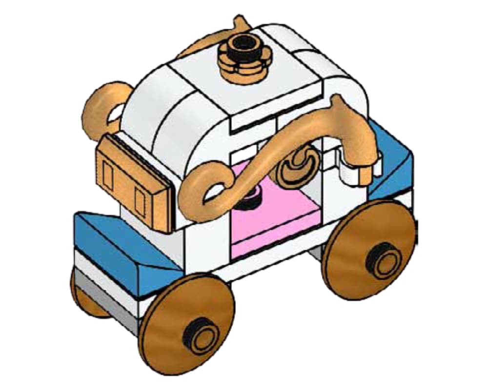LEGO sættet Cinderella's Carriage