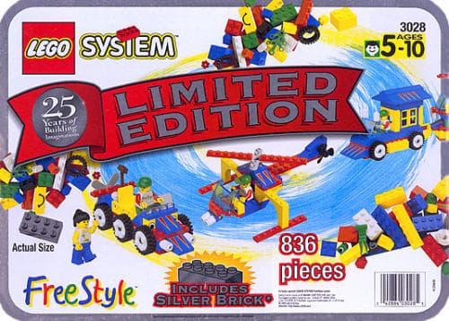 LEGO sættet 25th Anniversary Silver Tub