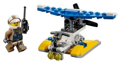 LEGO sættet Police Water Plane