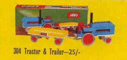 LEGO sættet Tractor & Trailer