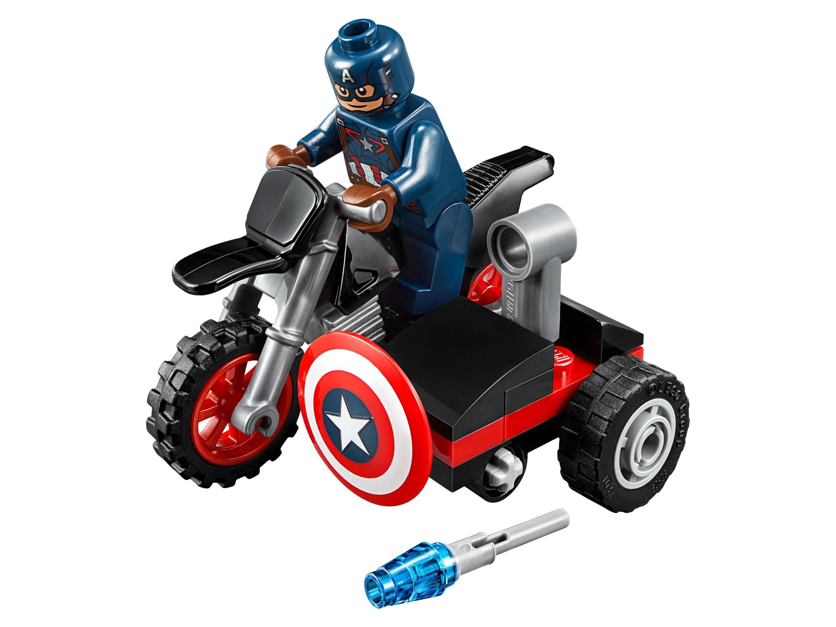 LEGO sættet Captain America's Motorcycle