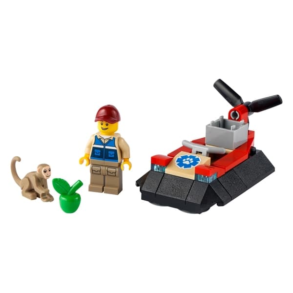 LEGO sættet Wildlife Rescue Hovercraft
