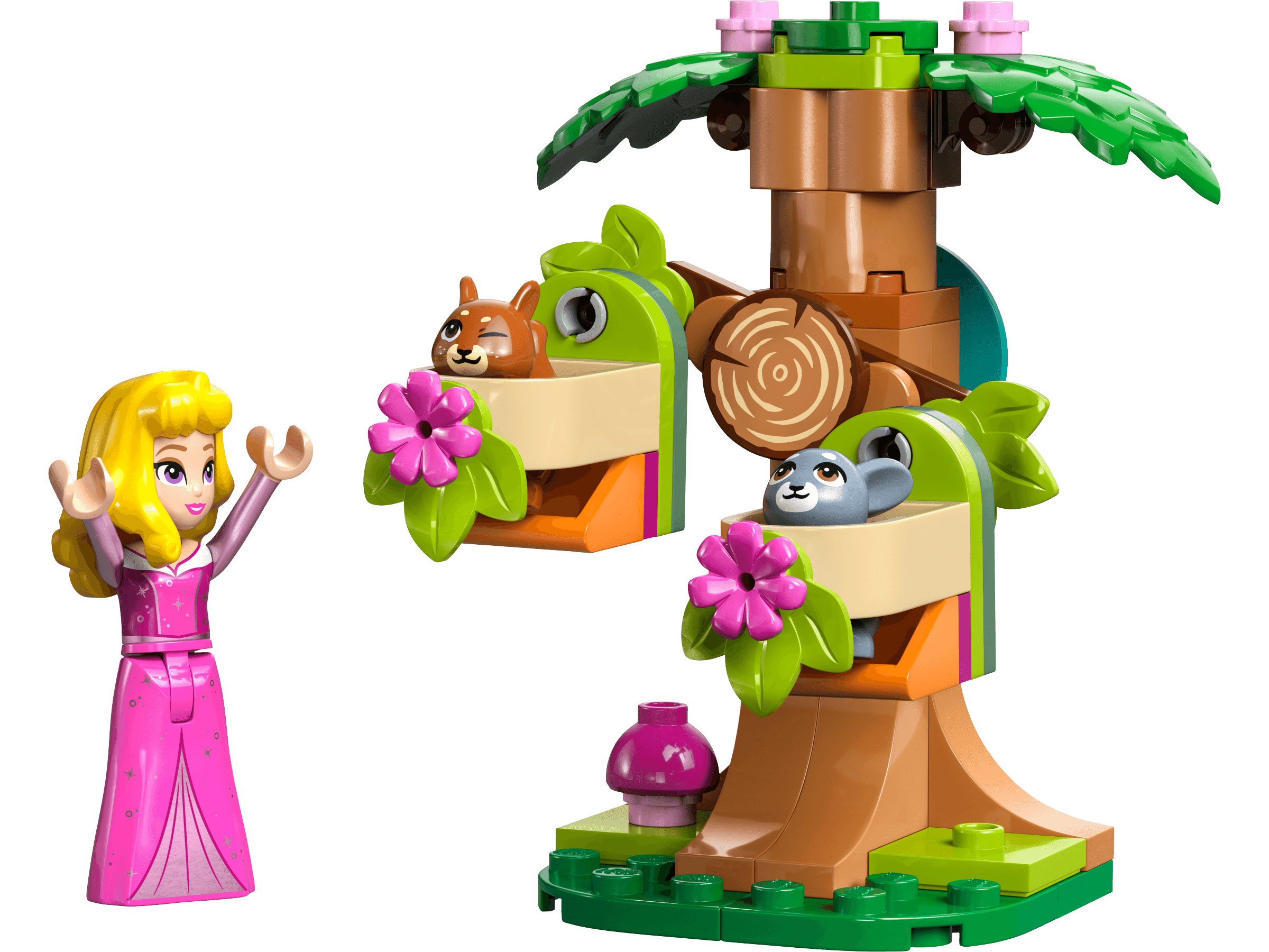 LEGO sættet Aurora's Forest Playground