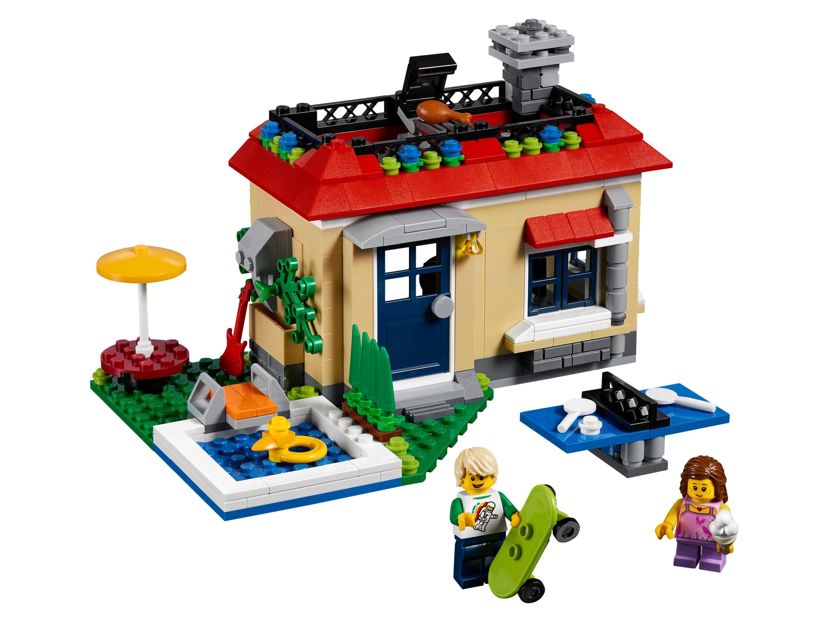 LEGO sættet Modular Poolside Holiday