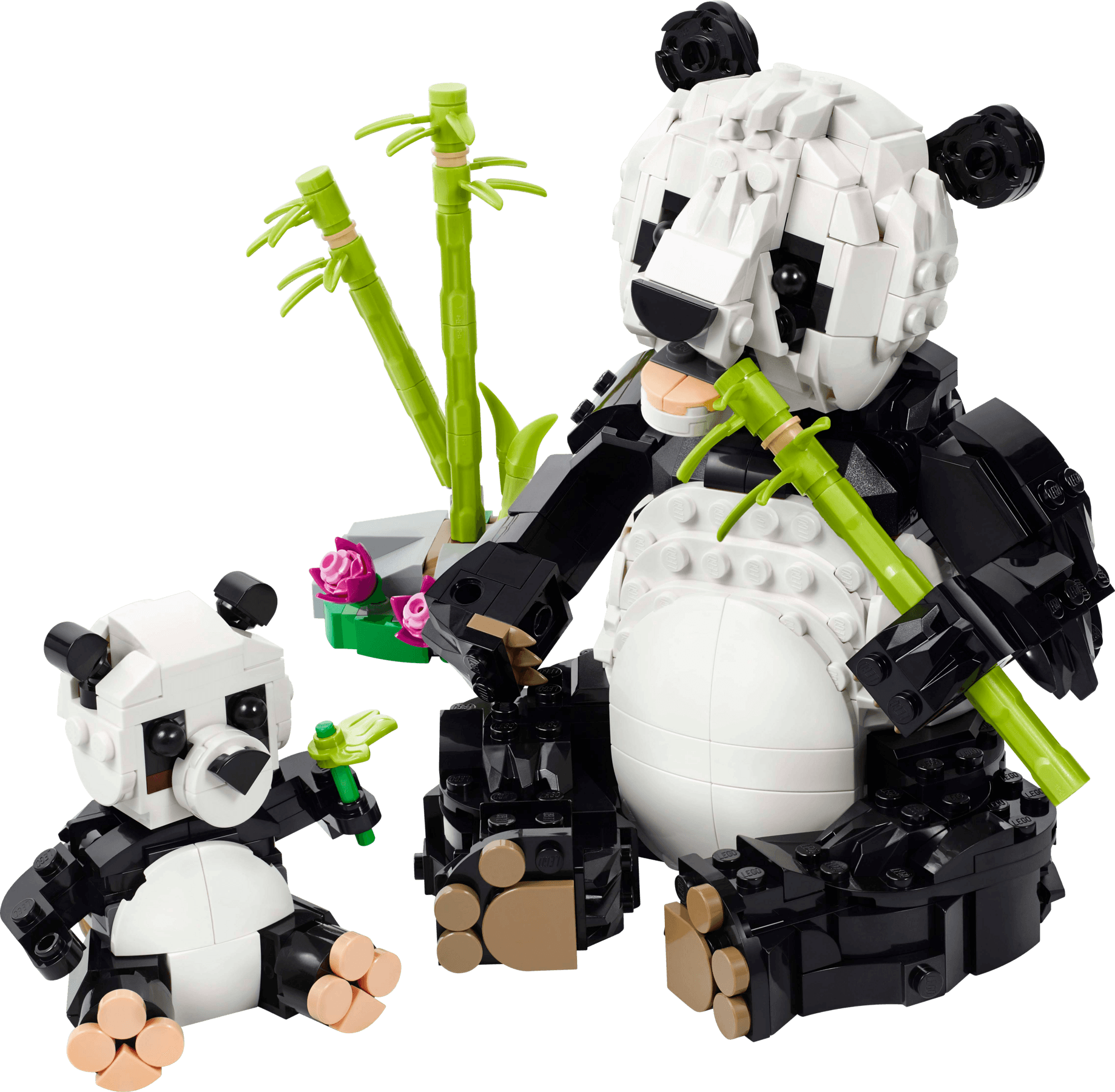 LEGO sættet Wild Animals: Panda Family
