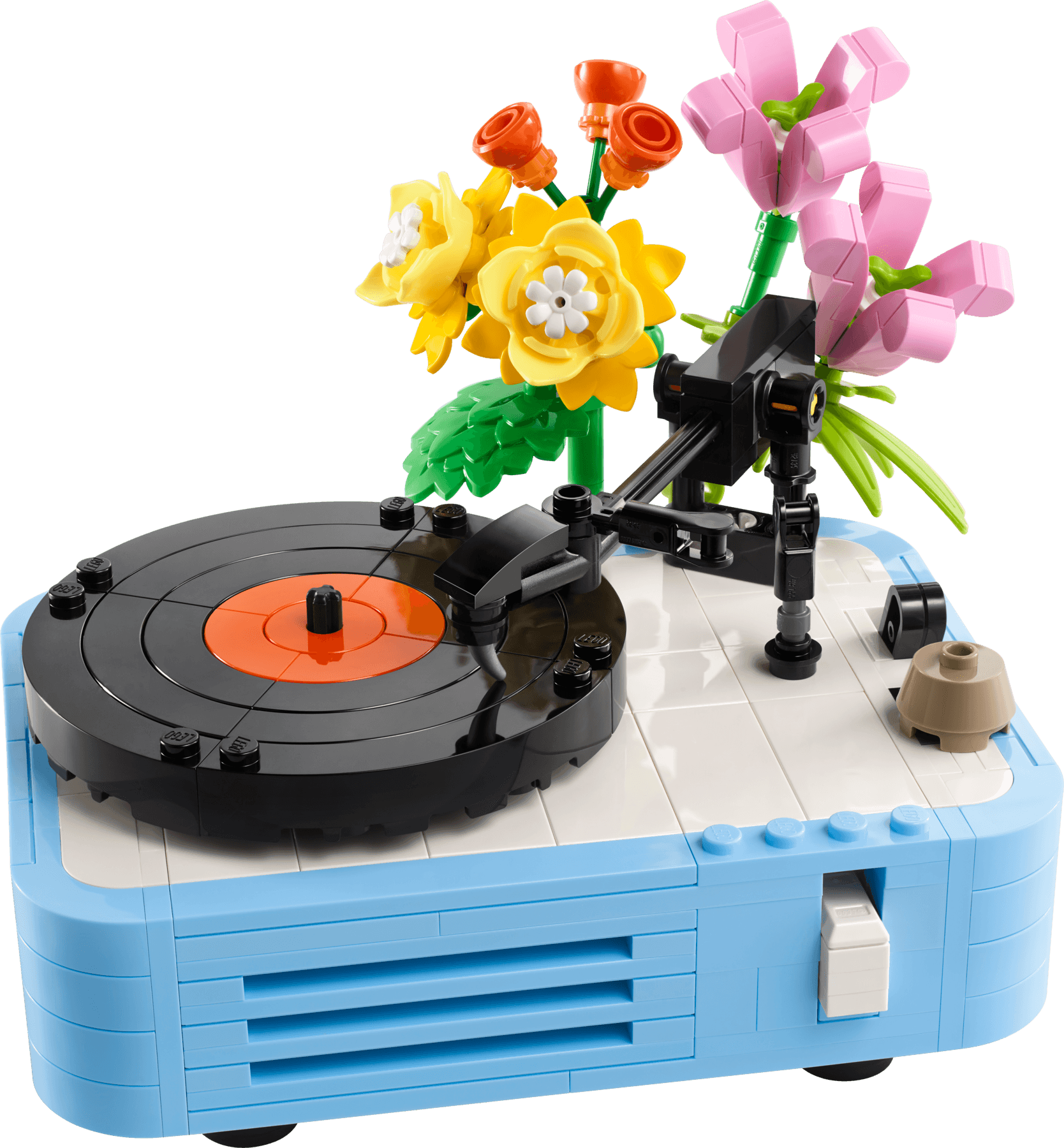 LEGO sættet Record Player with Flowers