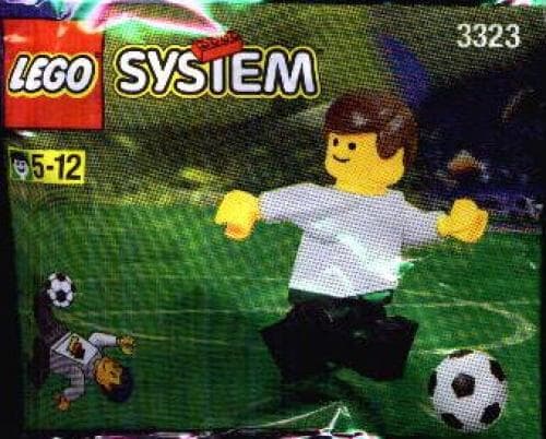 LEGO sættet German National Player and Ball