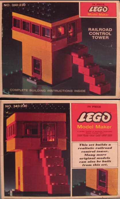 LEGO sættet Railroad Control Tower