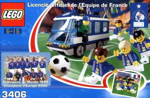 LEGO sættet Equipe de France Team Bus
