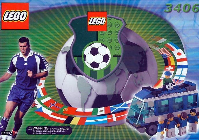 LEGO sættet Team Bus (White)