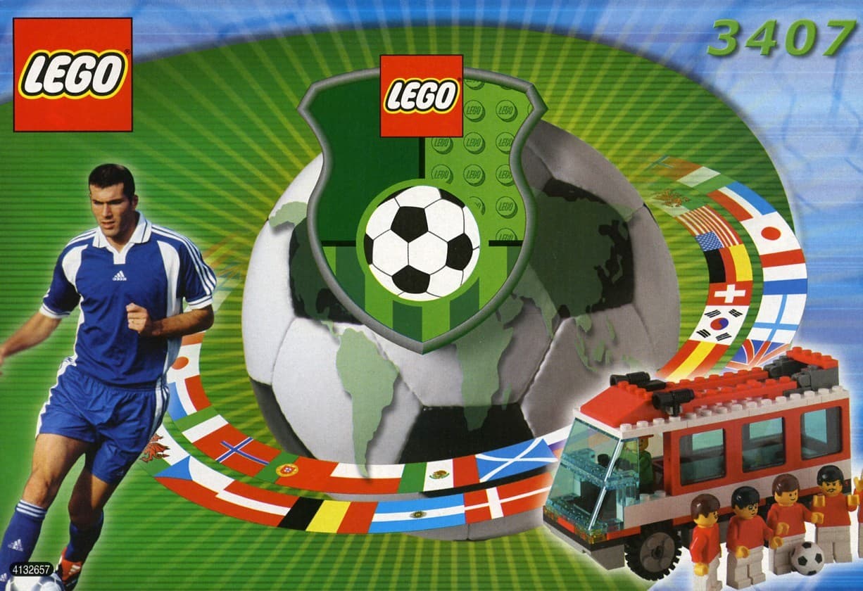 LEGO sættet Team Bus (Red)