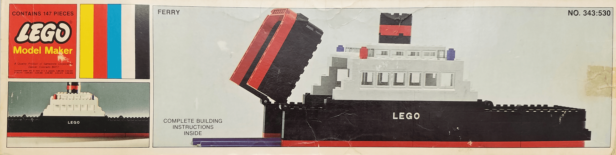 LEGO sættet Ferry
