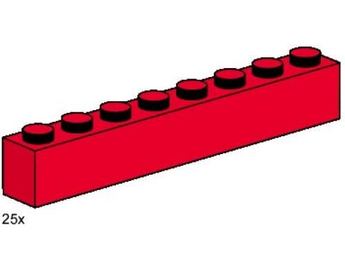 LEGO sættet 1 x 8 Red Bricks