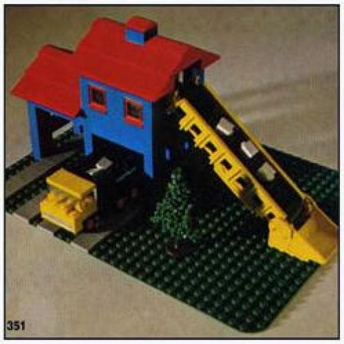 LEGO sættet Loader Hopper with Truck