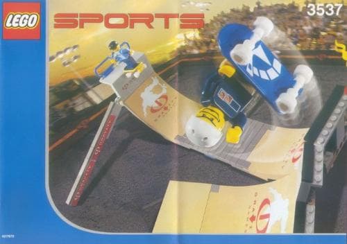 LEGO sættet Skateboard Vert Park Challenge