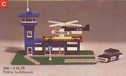 LEGO sættet Police Heliport