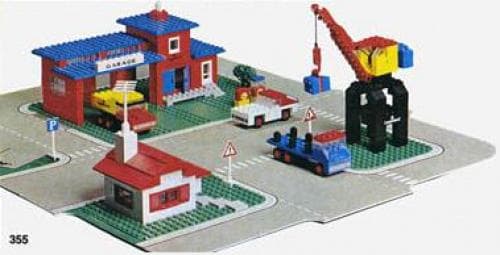 LEGO sættet Town Center Set with Roadways
