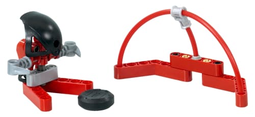 LEGO sættet Red Player & Goal