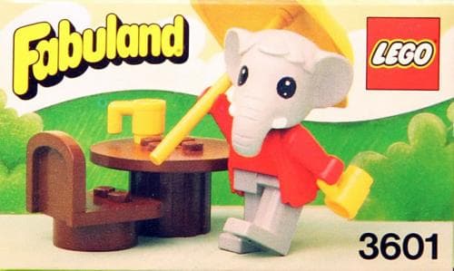 LEGO sættet Edward Elephant's Garden Table