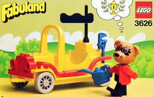 LEGO sættet Roger Raccoon's Sports Car