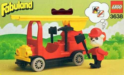 LEGO sættet Buster Bulldog's Fire Engine