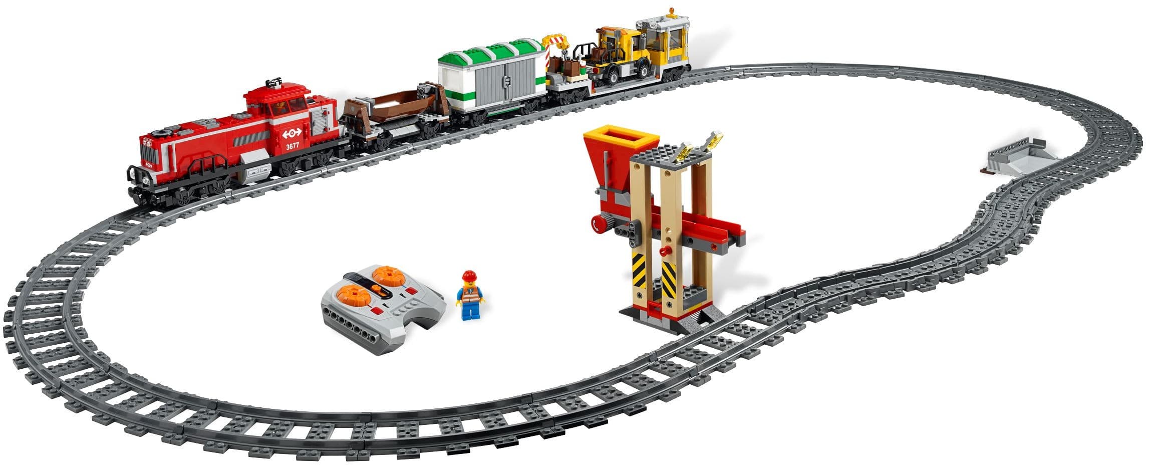 LEGO sættet Red Cargo Train