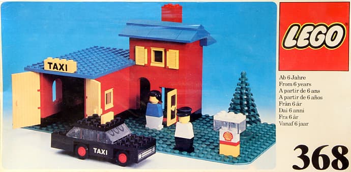 LEGO sættet Taxi Garage