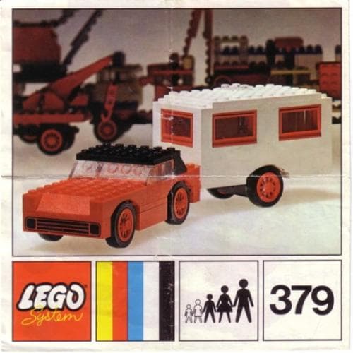 LEGO sættet Car and Caravan