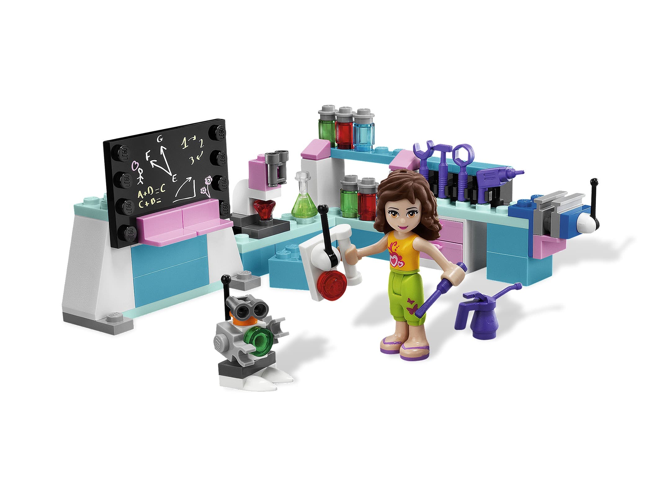 LEGO sættet Olivia's Invention Workshop