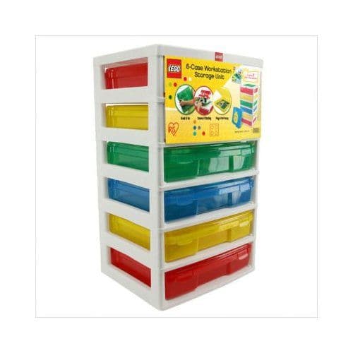 LEGO sættet 6-Case Workstation Storage Unit