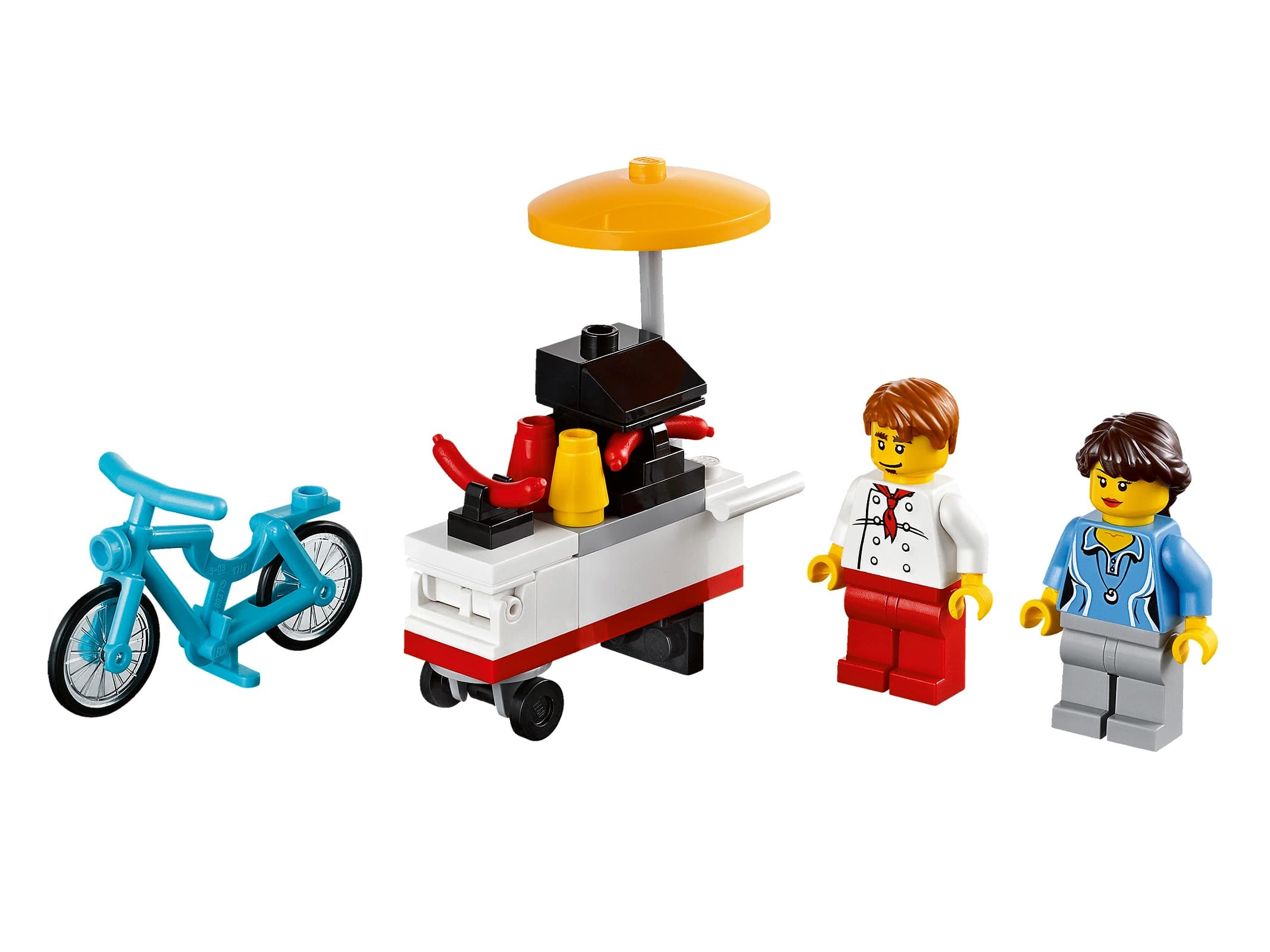 LEGO sættet Hot Dog Cart