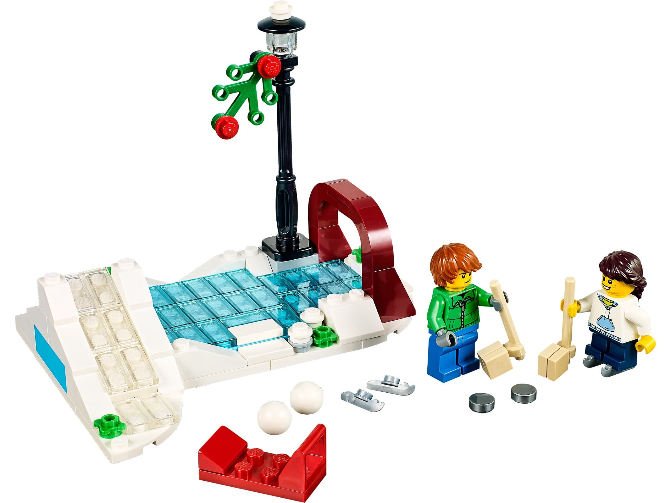 LEGO sættet Winter Skating Scene