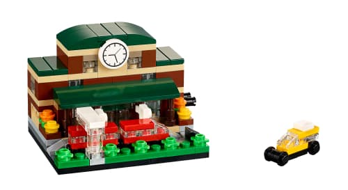 LEGO sættet Bricktober Train Station