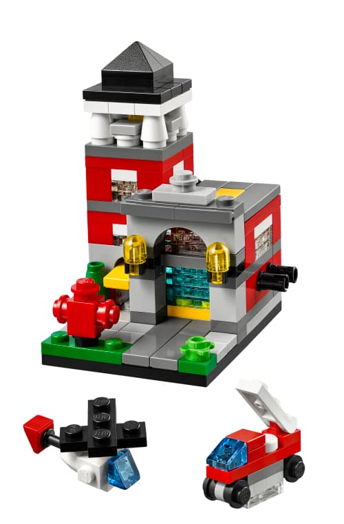 LEGO sættet Bricktober Fire Station