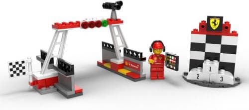 LEGO sættet Finish Line & Podium