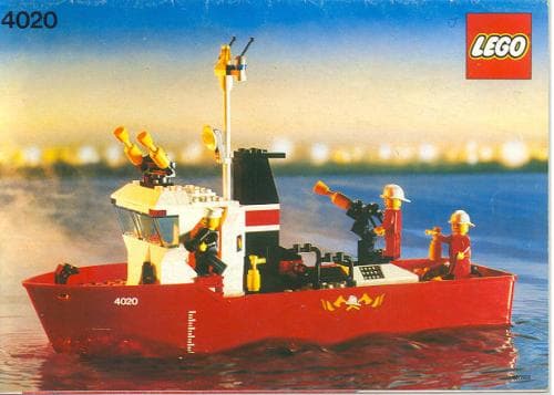 LEGO sættet Fire Fighting Boat