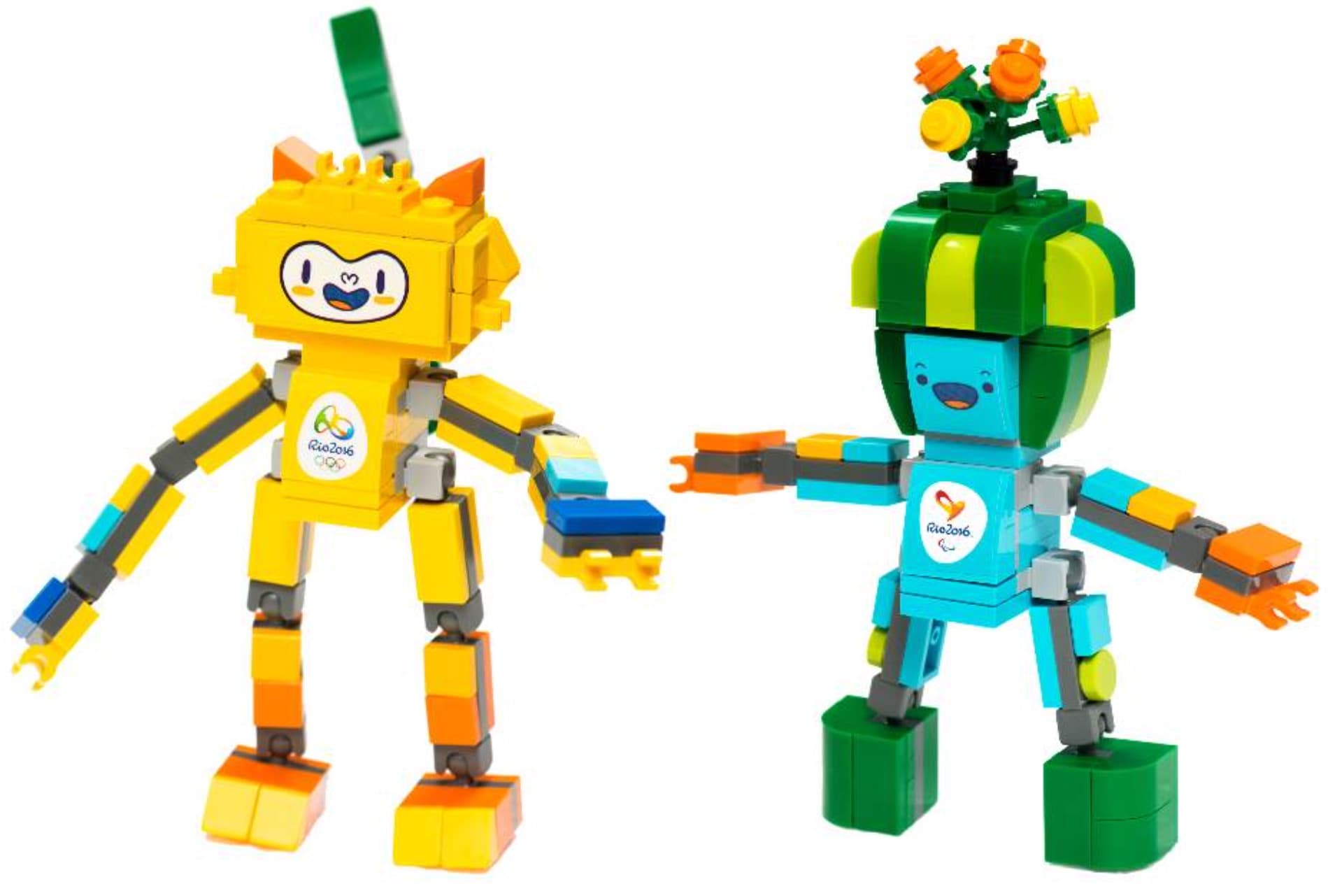 LEGO sættet Rio 2016 Mascots