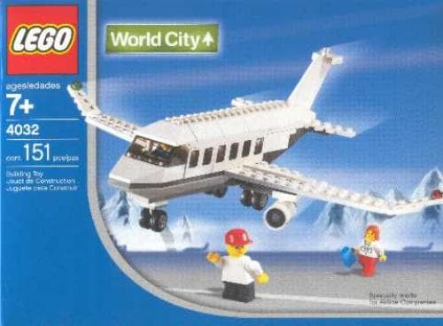 LEGO sættet Passenger Plane - Snowflake Version