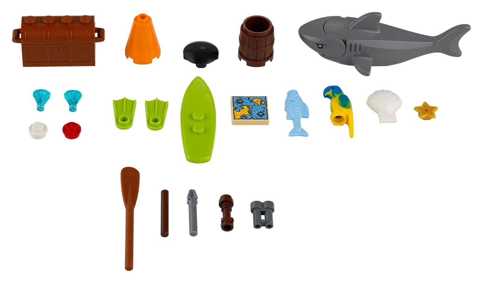 LEGO sættet Sea Accessories