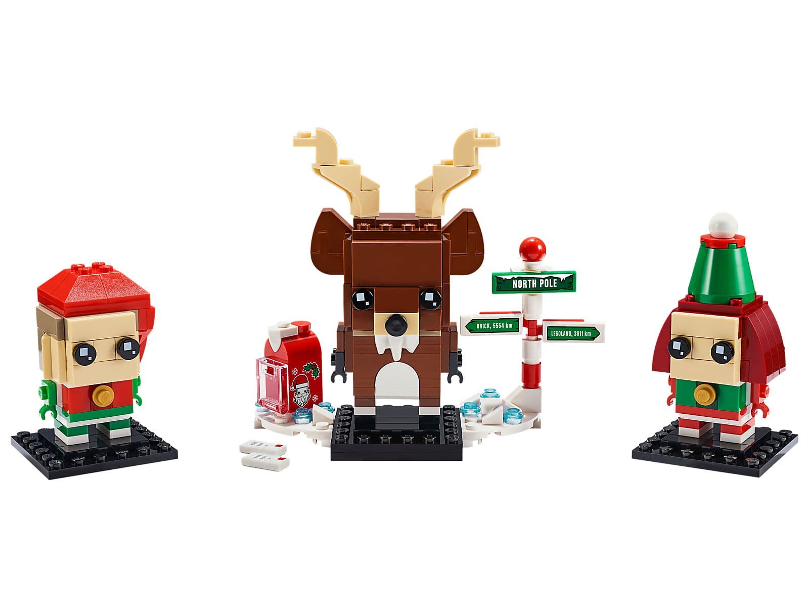 LEGO sættet Reindeer, Elf & Elfie