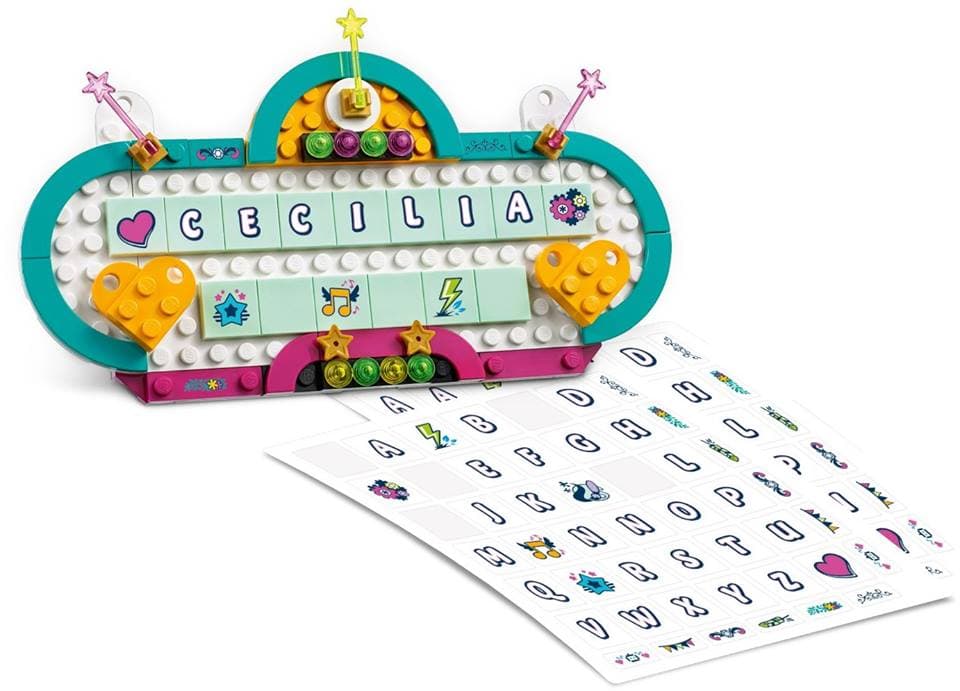 LEGO sættet Name Sign