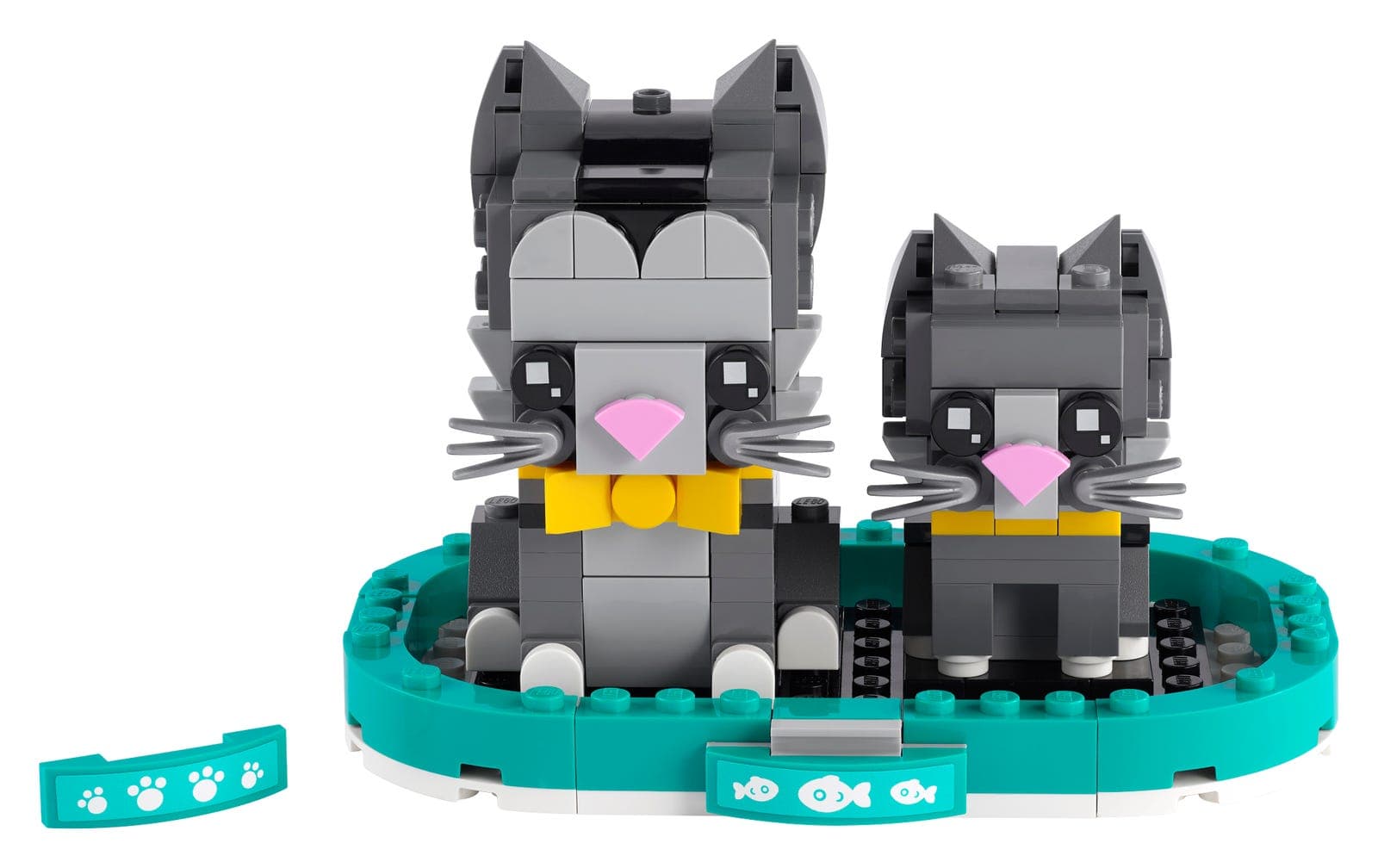 LEGO sættet Shorthair Cat and Kitten
