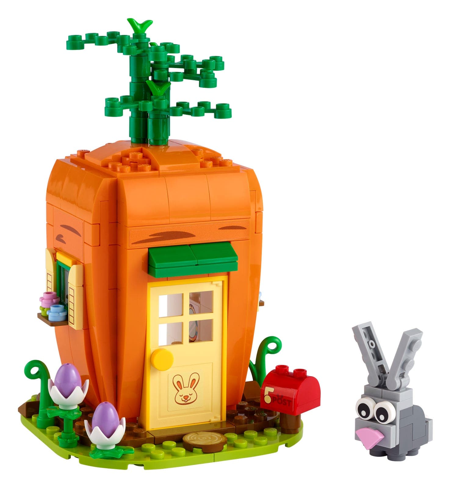 LEGO sættet Easter Bunny's Carrot House