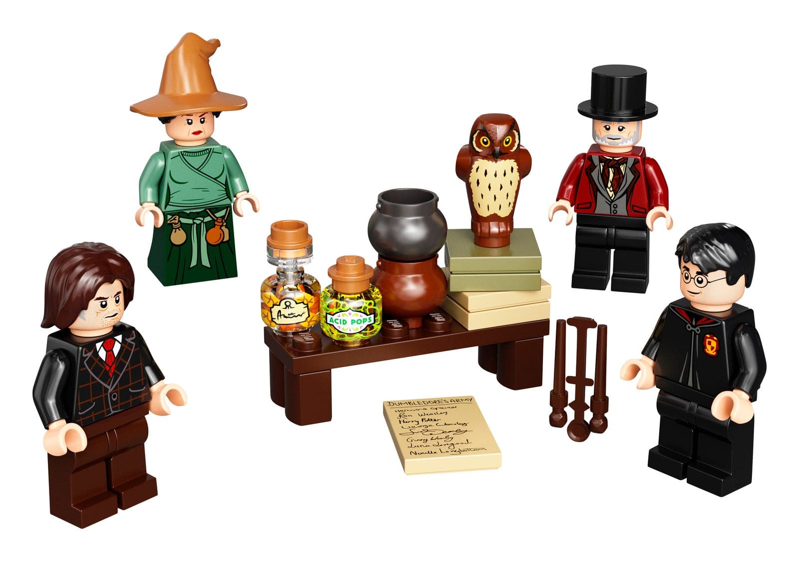 LEGO sættet Wizarding World Minifigure Accessory Set