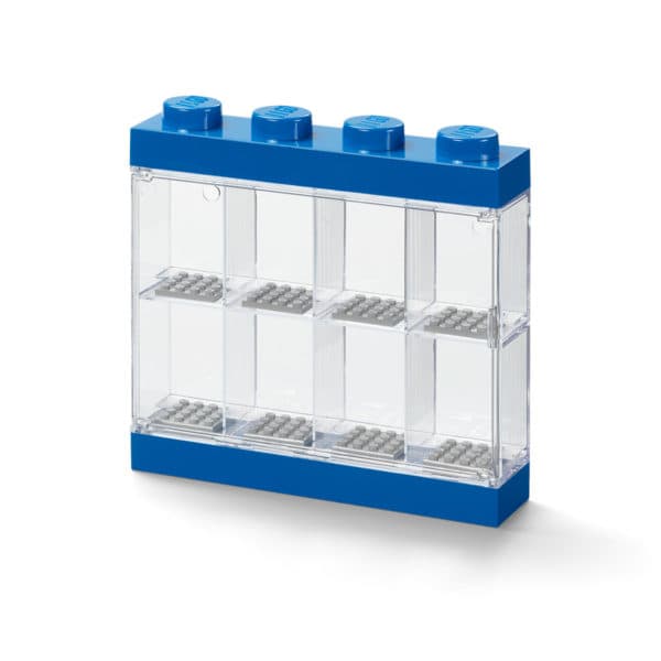 LEGO sættet Minifigure Display Case 8 (Blue)