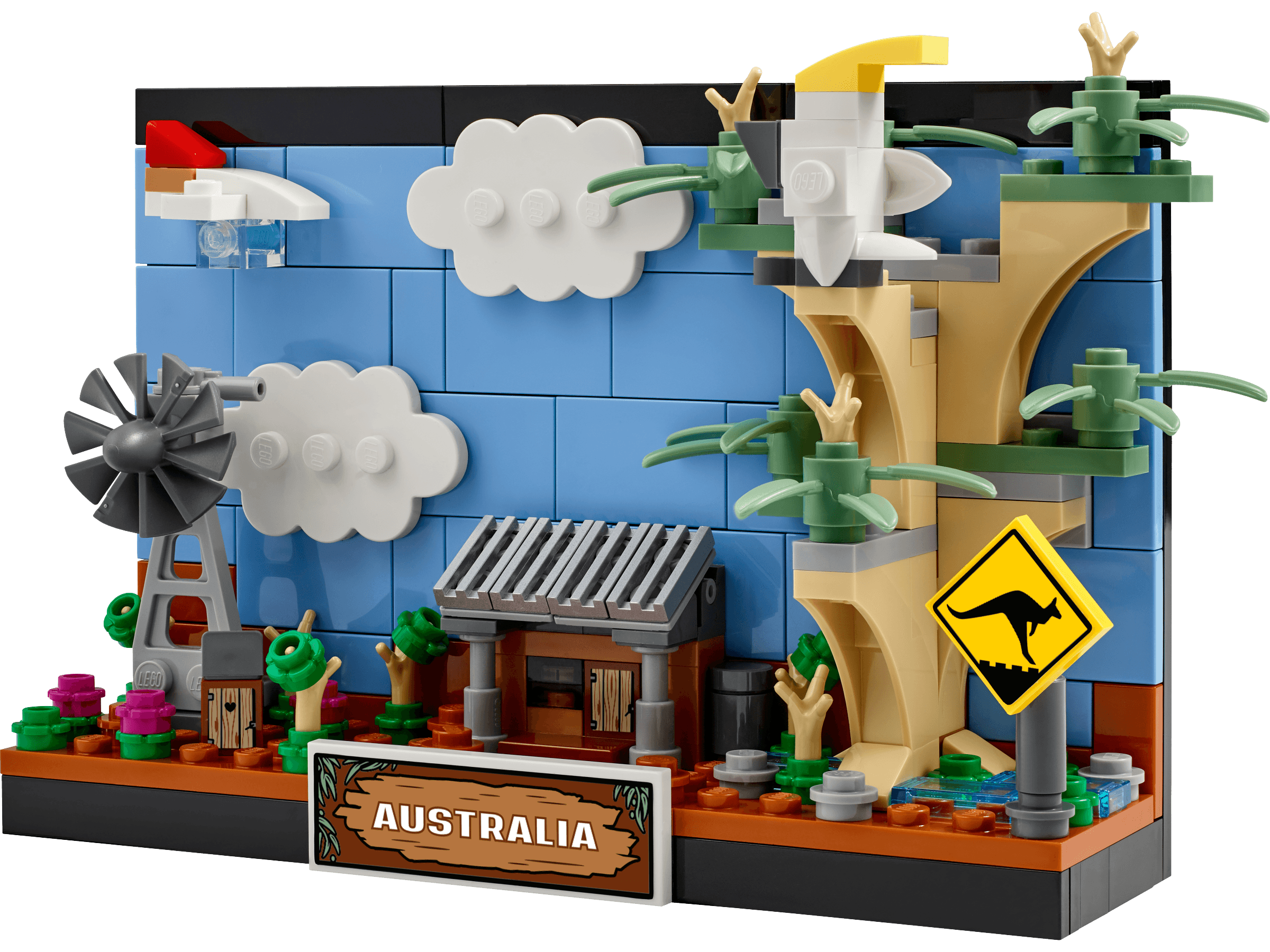 LEGO sættet Australia Postcard